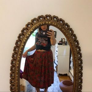 Vintage midi skirt
